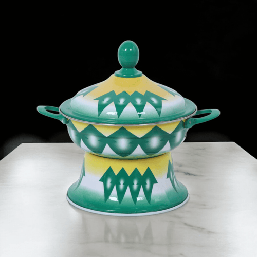 سخان غضار اخضر تراثي