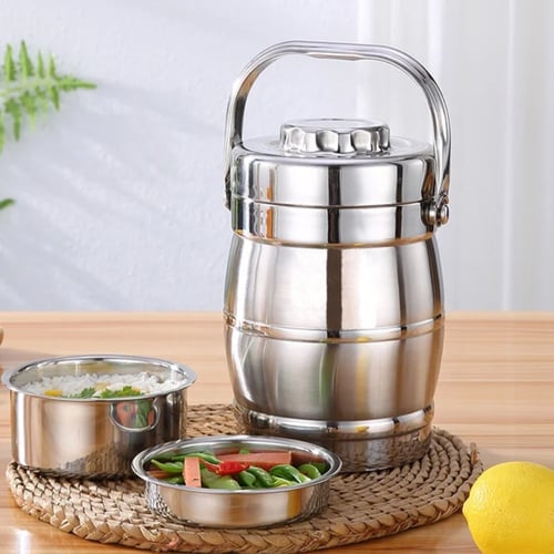 حاوية طعام اسل استيل مفرغه من الهواء للحفاظ على حر...