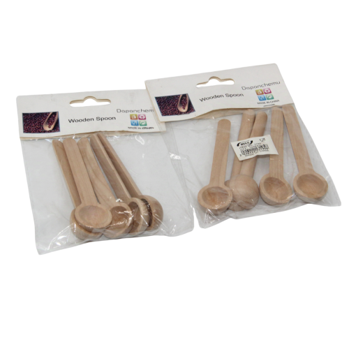 ملاعق بهارات خشبية طبيعية - لتحضير الطعام بأناقة