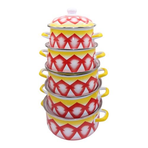 طقم قدور غضار -اواني ماس