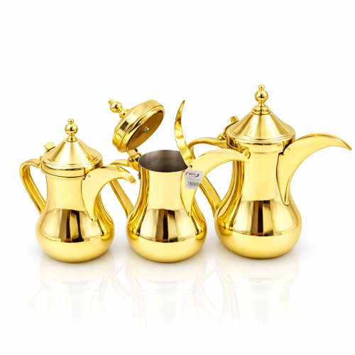 طقم دلة القهوة العربية 3 حبة