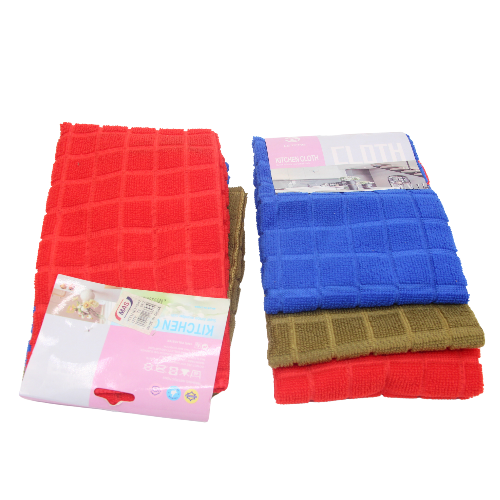 منشفة مطبخ مقاومة للبقع وقابلة للغسل حبة واحدة شد...