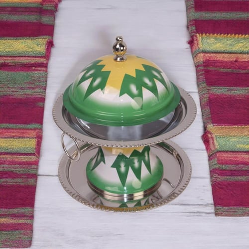 تمرية غضار استيل اخضر