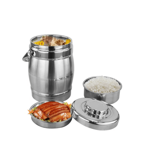 حاوية طعام اسل استيل مفرغه من الهواء للحفاظ على حر...