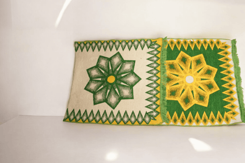 فرشة غضار اخضر 3*1 متر