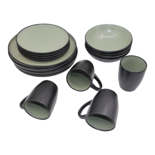 اطباق سيراميك تقديم أنيقة للمناسبات والحفلات ١٦ قط...