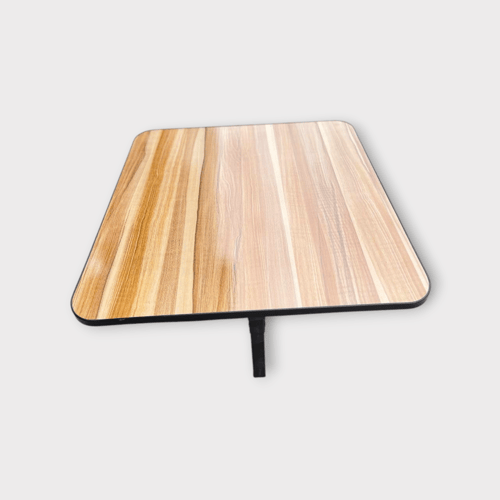 طاولة خدمة خشبي مربع قابلة للطي