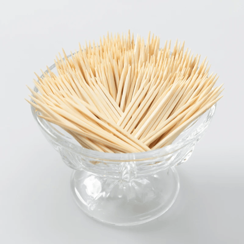 أسنان خشبية فردية في عبوات محمولة 12 علبة