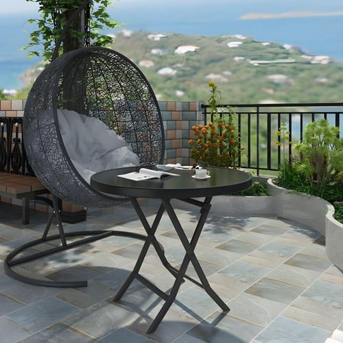 طاولة قابلة للطي دائرية