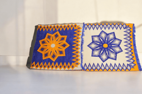 فرشة غضار ازرق 3*1 متر