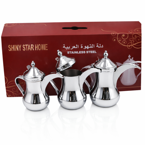 طقم 3 دلة قهوة بغدادي