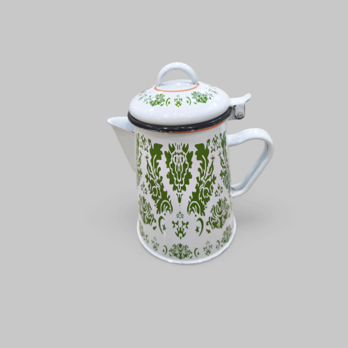 دلة حليب ابو طير تراثية اللون الاخضر