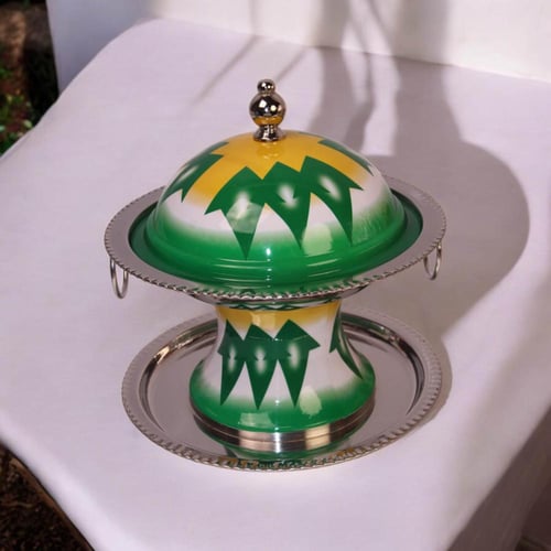 تمرية غضار استيل اخضر