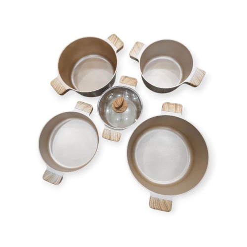 طقم قدور جرانيت فاخر