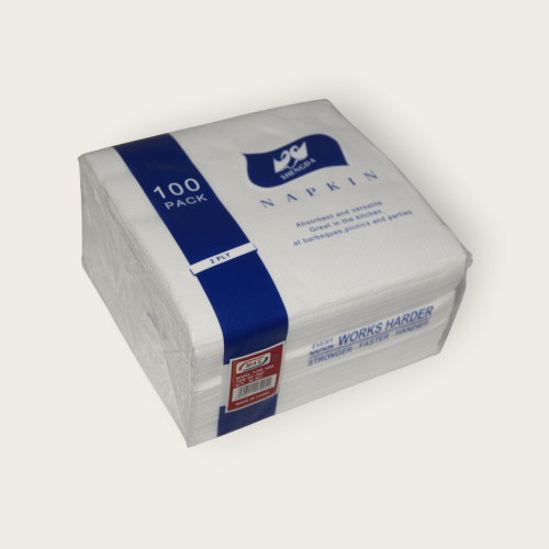 مناديل ورقية بيضاء