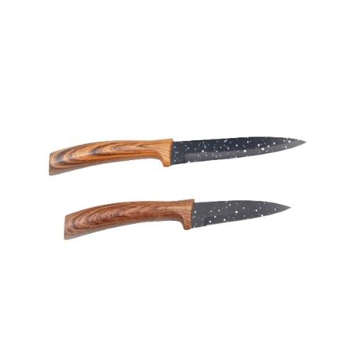 سكاكين فواكة بقبضة يد خشبية