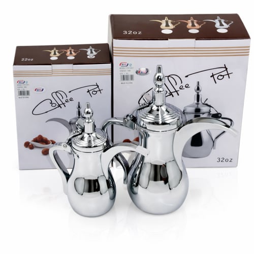 دلة فخامة القهوة العربية الملكية الأصلية – رفاهية...