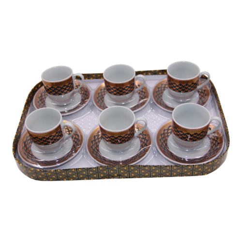 فناجيل قهوة تركية رقي يعكس ذوقك 12 قطعه