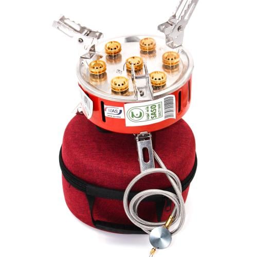 موقد 5 عيون برتقالي