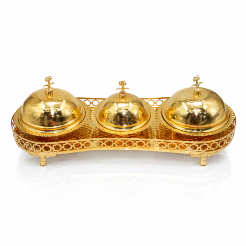 طقم تمرينات مكون من 3 تمرينات وصينية 39سم