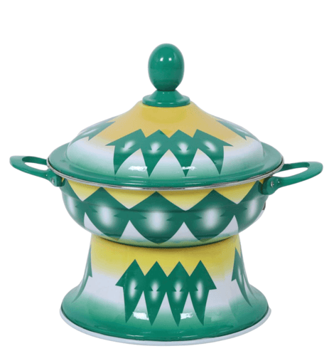 سخان غضار اخضر تراثي