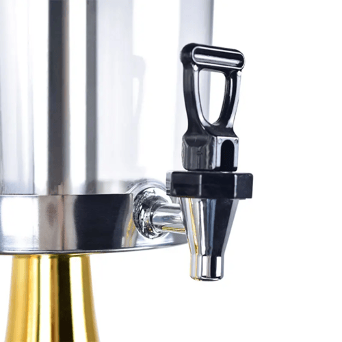 حاوية عصائر حصرية للحفاظ ذهبيعلى مشروب بارد