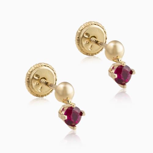 اقراط حديثي الولادة لمواليد شهر جانوري