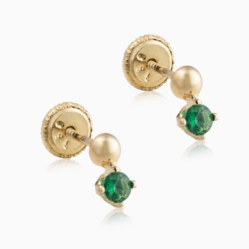 اقراط لحديثي الولادة لمواليد شهر ماي