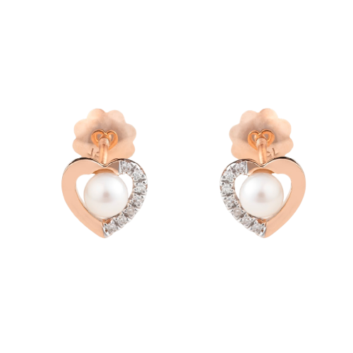 اقراط على شكل قلب