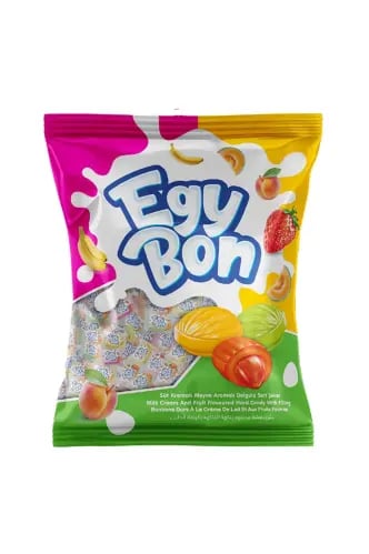 Eji Bon hard candy filled with fruit flavors 250 g...