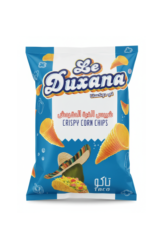 Lidoxana corn chips with taco flavor