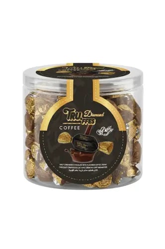 Travis Diamond milk chocolate filled with coffee c...