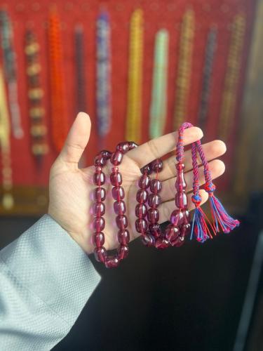 مسباح زعفراني بنفسجي بيضاوي فواح