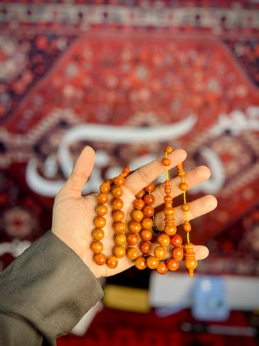 مسباح خشب وحيد القرن النادر