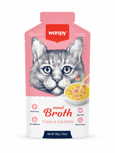 **وانبي مرق للقطط بالتونة والروبيان – Wanpy Meat B...