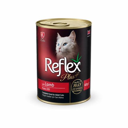 Reflex Plus مع لحم الضأن في الجيلي للقطط البالغة 4...