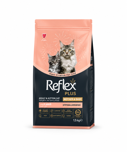 Reflex Plus Mother & Baby Lamb للقطط الأم والقطط ا...