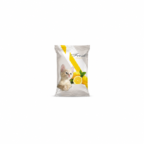 فريش رمل قطط برائحة الليمون | Fresh Lemon Cat Litt...