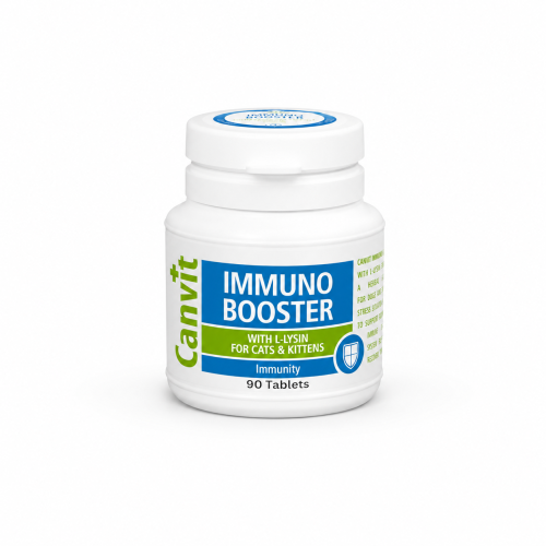 كانفيت Immuno Booster مع إل-لايسين للقطط والقطط ال...
