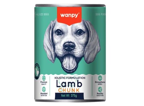 وانبي طعام رطب للكلاب بلحم الضأن (Lamb Chunk) – 37...
