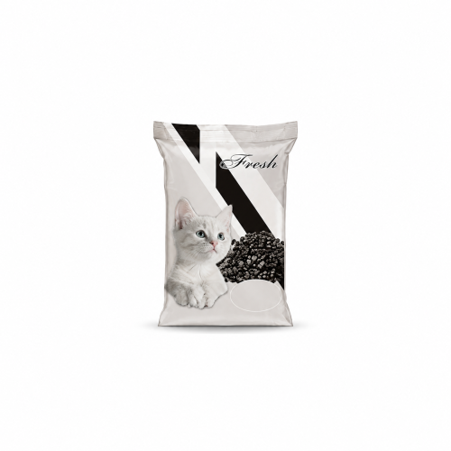 فريش رمل قطط قهوة | Fresh Activated Carbon Cat Lit...