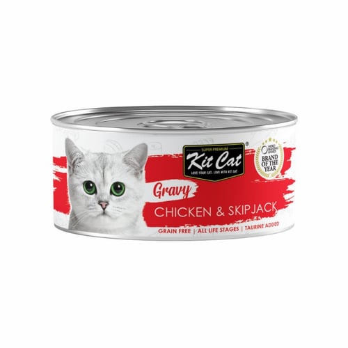 كيت كات دجاج وسكيب جاك بالمرق 70 جم | Kit Cat Chic...