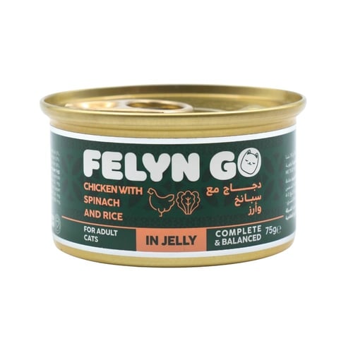فيلين جو دجاج مع سبانخ وأرز في الهلام | Felyn Go C...
