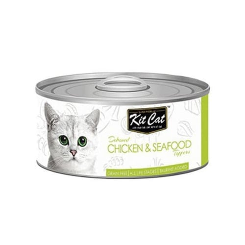 كيت كات دجاج ومأكولات بحرية 70 جم | Kit Cat Chicke...