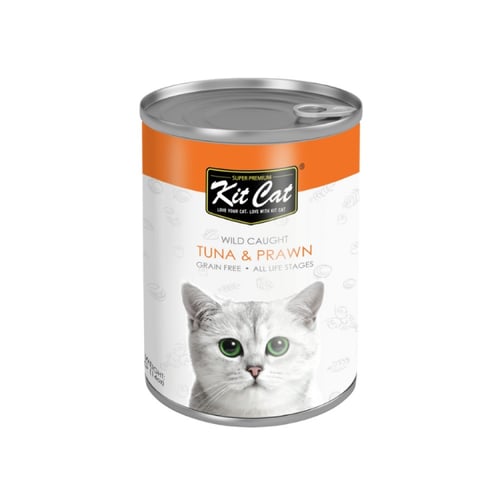 كيت كات تونا وروبيان 400 جرام | Kit Cat Wild Caugh...