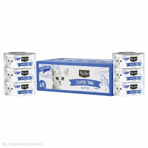 كيت كات تونا كلاسيك 6×50 جم | Kit Cat Classic Tuna...