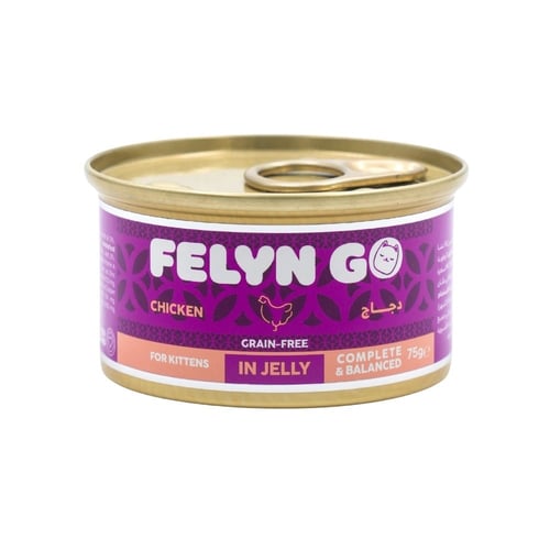 فيلين جو دجاج في الهلام للقطط الصغيرة | Felyn Go C...