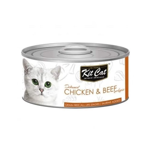 كيت كات دجاج ولحم بقري 70 جم | Kit Cat Chicken & B...