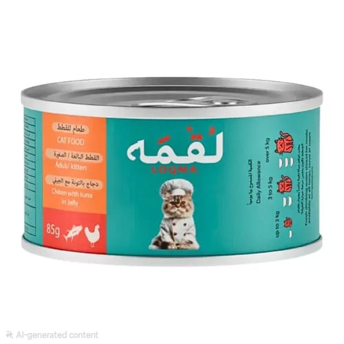 لقمة دجاج بالتونا في الجيلي 85 جم | LOQMA Chicken...