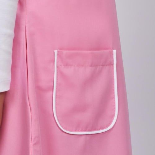 مريول ابتدائي وردي موديل 13019